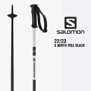 2223시즌 SALOMON X NORTH BLACK 알루미늄폴(품절 감사합니다)