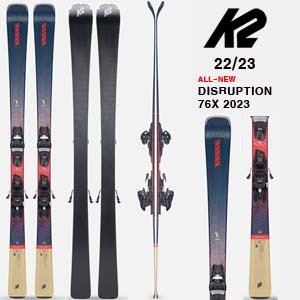 2223시즌 케이투 스키 K2 SKI DISRUPTION 76X/MARKER M3 10 (품절 감사합니다)