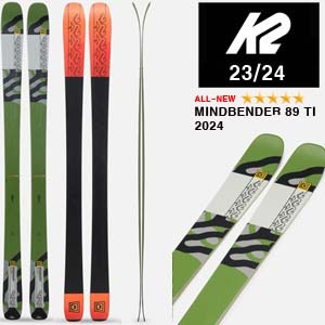 2324시즌 올마운틴 프리라이드 스키 K2 SKI MINDBENDER 89TI(바인딩 미포함)