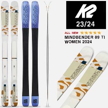 2324시즌 여성 올마운틴 프리라이드 스키  K2 SKI MINDBENDER 89TI W(바인딩 미포함)