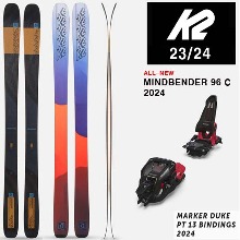 2324시즌 올마운틴 프리라이드 스키 K2 SKI MINDBENDER 96C+DUKE 13 투어링 가능(품절 감사합니다)